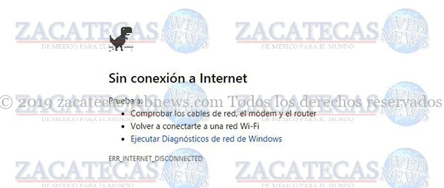 FALLAS EN INTERNET