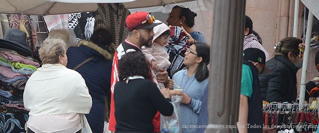Un considerable grupo de personas no porta el cubrebocas en las calles de Zacatecas, sabiendo que pueden se blanco de contagio y contagiar a sus seres queridos.