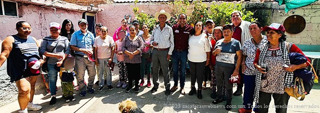 SALDÍVAR ALCALDE COMPARTE PROPUESTAS CON LÍDERES DE COLONIAS