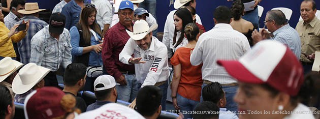 REITERA ULISES MEJÍA HARO COMPROMISOS PARA EL APOYO AL AGRO ZACATECANO