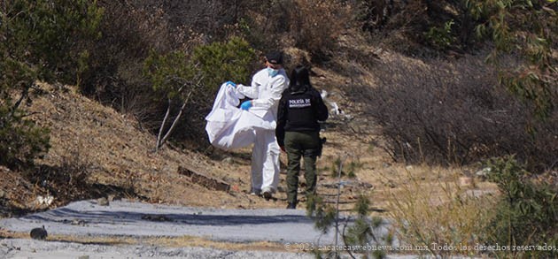 ENCUENTRAN RESTOS DE UN INDIVIDUO EN FRACCIONES A UN COSTADO DE LA GLORIETA M. FELGUÉREZ